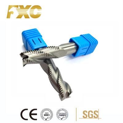 High Precision 3 Flutes Carbide Roughing End Mill for Aluminum