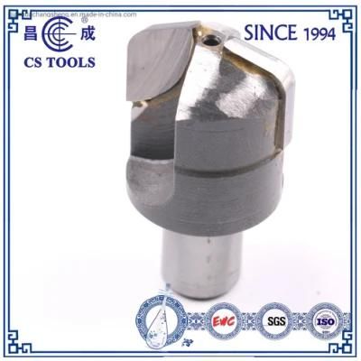 Carbide Insert 2 Flutes Countersink Drill Bit for Drill Counter Bore