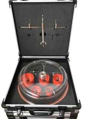 11PC Drill Bits Bi-Metal Hole Saw Kit with Aluminum Box Tools Core Drill