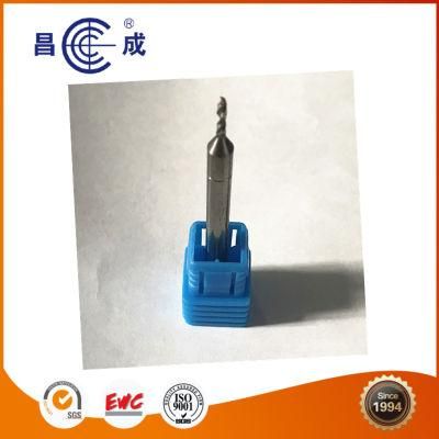 Small Size Solid Carbide Twist Drill Bit with 2 Flutes for Cutting Metal