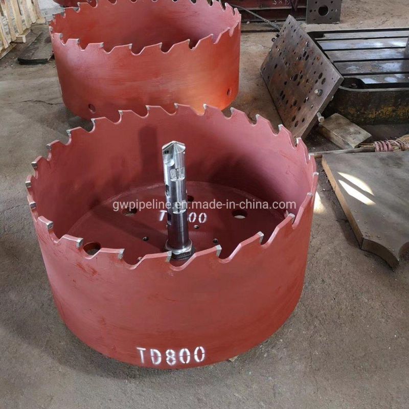 Tcc1400 M42 Bi Metal HSS Hole Saw Cutter for Hot Tapping