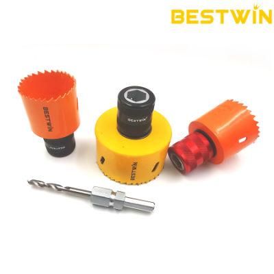 Quick Change Hole Saw Cutter Bi-Metal Hole Saw for Stainless Steel