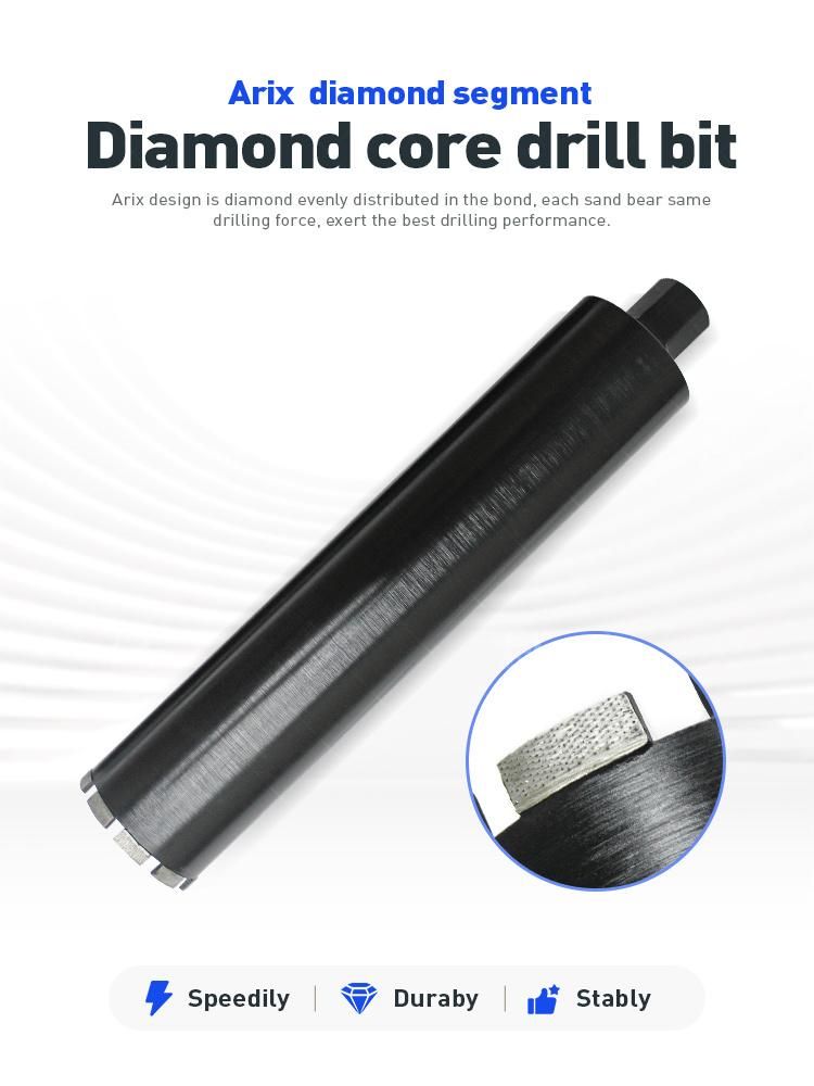 Professional Arix Diamond Core Drill Bits for Reinforce Concrete