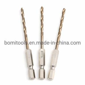Power Tools HSS Drill Bits DIN338 Jobber Length Hex Shank Twist Drill Bit