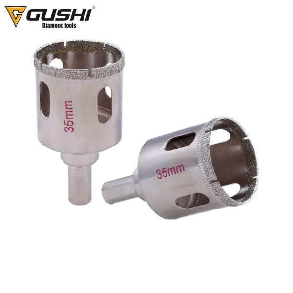 Electroplated Diamond Core Drill Bits for Porcelain Tiles