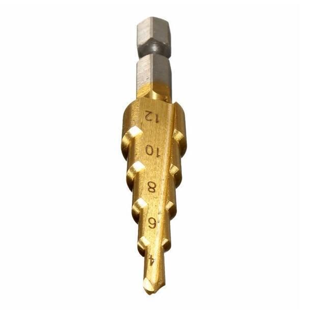 Step Drill Titanium Coated Hole Cutter