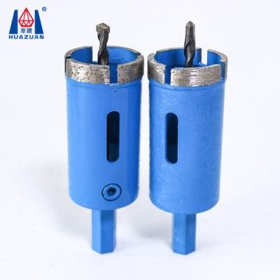 Diamond Core Drill Bit with Removal Pilot