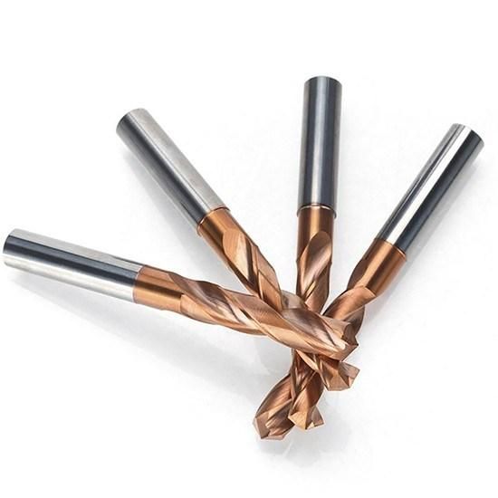 USG High Quality Solid Carbide 3xd Twist Drill for Steel D4.8*28*D6*66