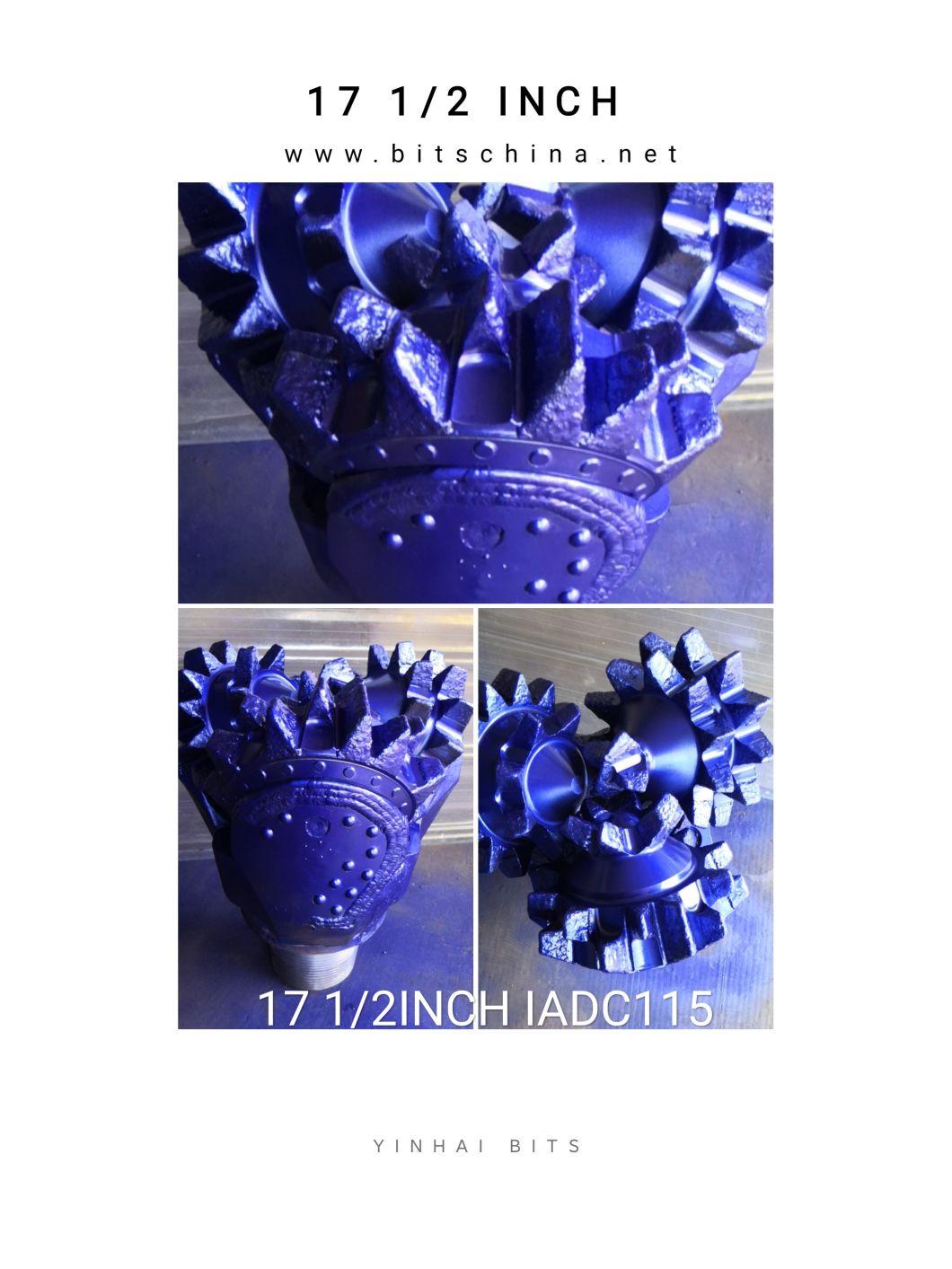 444.5mm 17 1/2 Inch IADC115/215 Milled Tooth Bit for Water Well Drilling