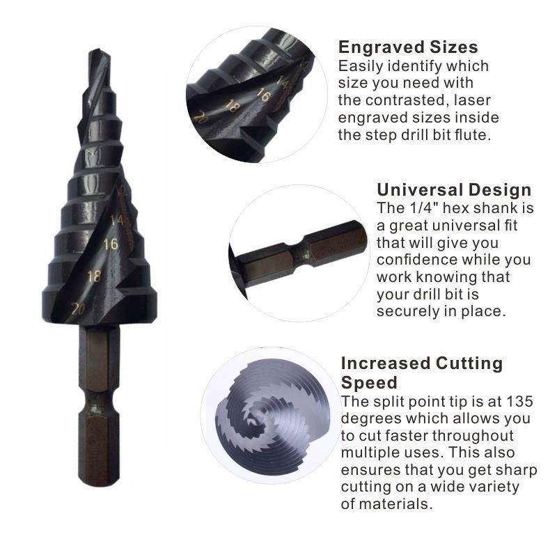 Impact Step Drill Bit