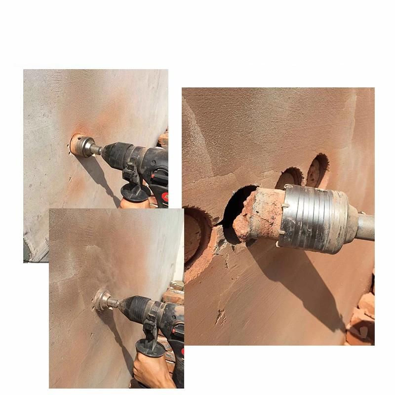 Concrete Hole Saw Electric Hollow Core Drill Bit for Cement Stone Wall Air Conditioner Alloy