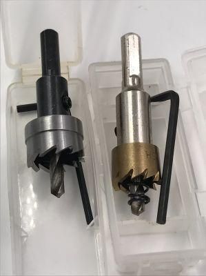 HSS Hole Saw Drill Bits Set Stainless Steel High Speed Steel Hole Opener for Metal Drywall Wood