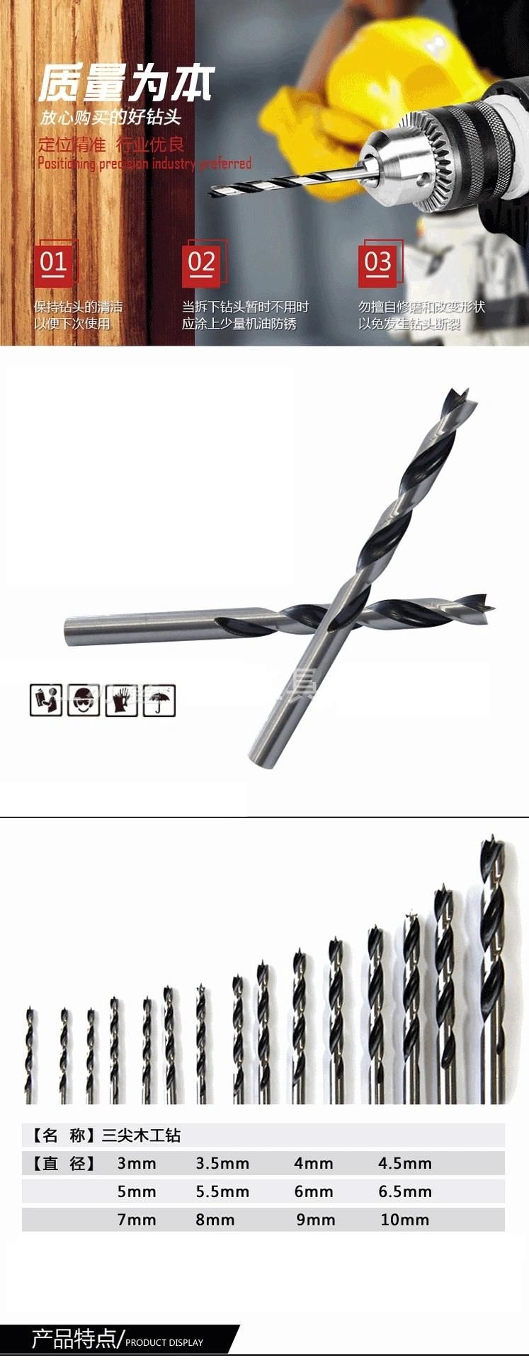 Extra Long SDS Plus Shank Wood Twist Drill Bits (SED-TDSP-EL)