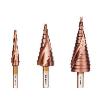 HSS Spiral Grooved Step Drill Bit