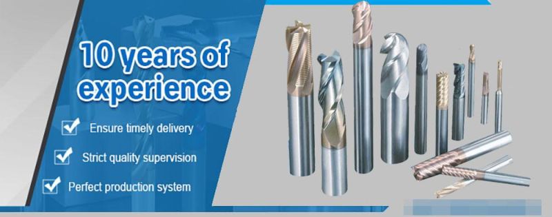 CNC Cutting Tools Long Length Uncoated Drill Bits for Aluminum