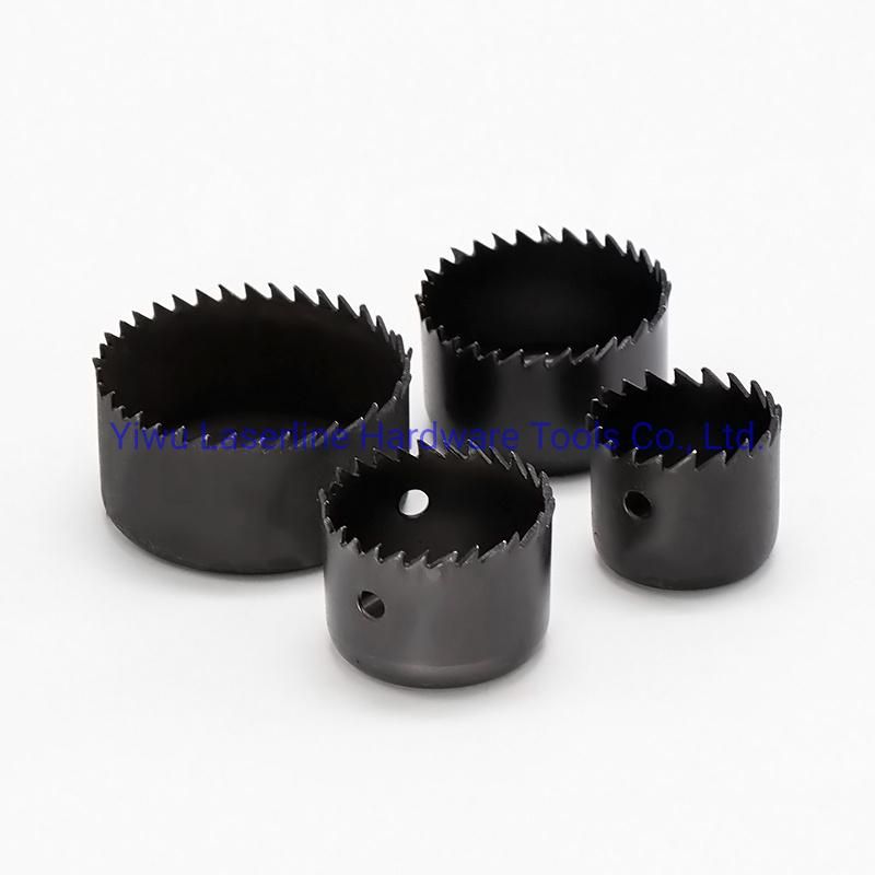 6PCS Wood Hole Saw Cutter Set Carbon Steel Drill Bits