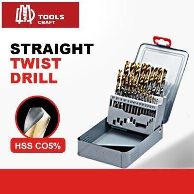 DIN338 Fully Ground White Finishing HSS Drill Bit