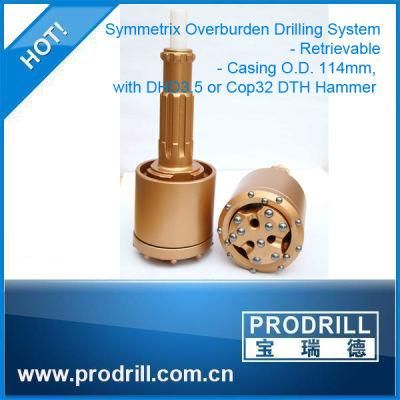 Symmetric Permanent Ring Bit Pilot Bit for DTH