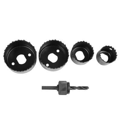 Power Tools Accessories Kit 5PCS 45# Carbon Steel Hole Saw Set