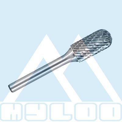 Tungsten Carbide Rotary Bur Sc Radius Cylinder with End Cut