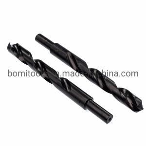 Power Tools HSS Drill Bits Factory with Metal DIN338 with Reduced Shank or Tapered Twist Drill Bit