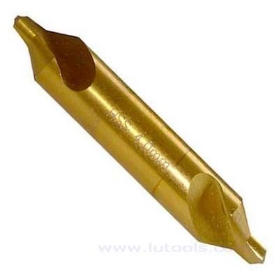 HSS Center Drills Plain Type Titanium Coated (TD-026)