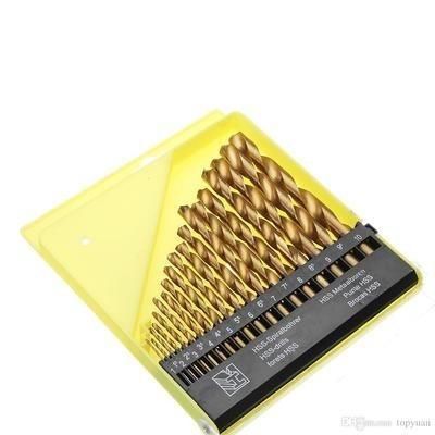 Fully Ground M35 Cobalt HSS Twist Drill10PCS Set
