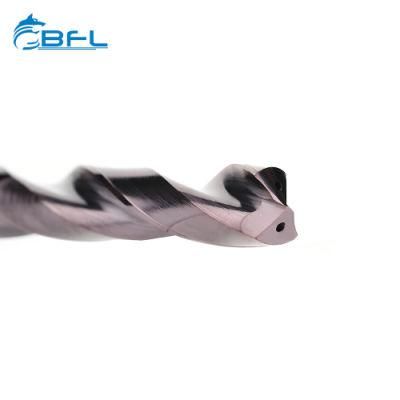 Bfl Solid Carbide Twist Drills Straight Shank with Coating for Metal Drilling