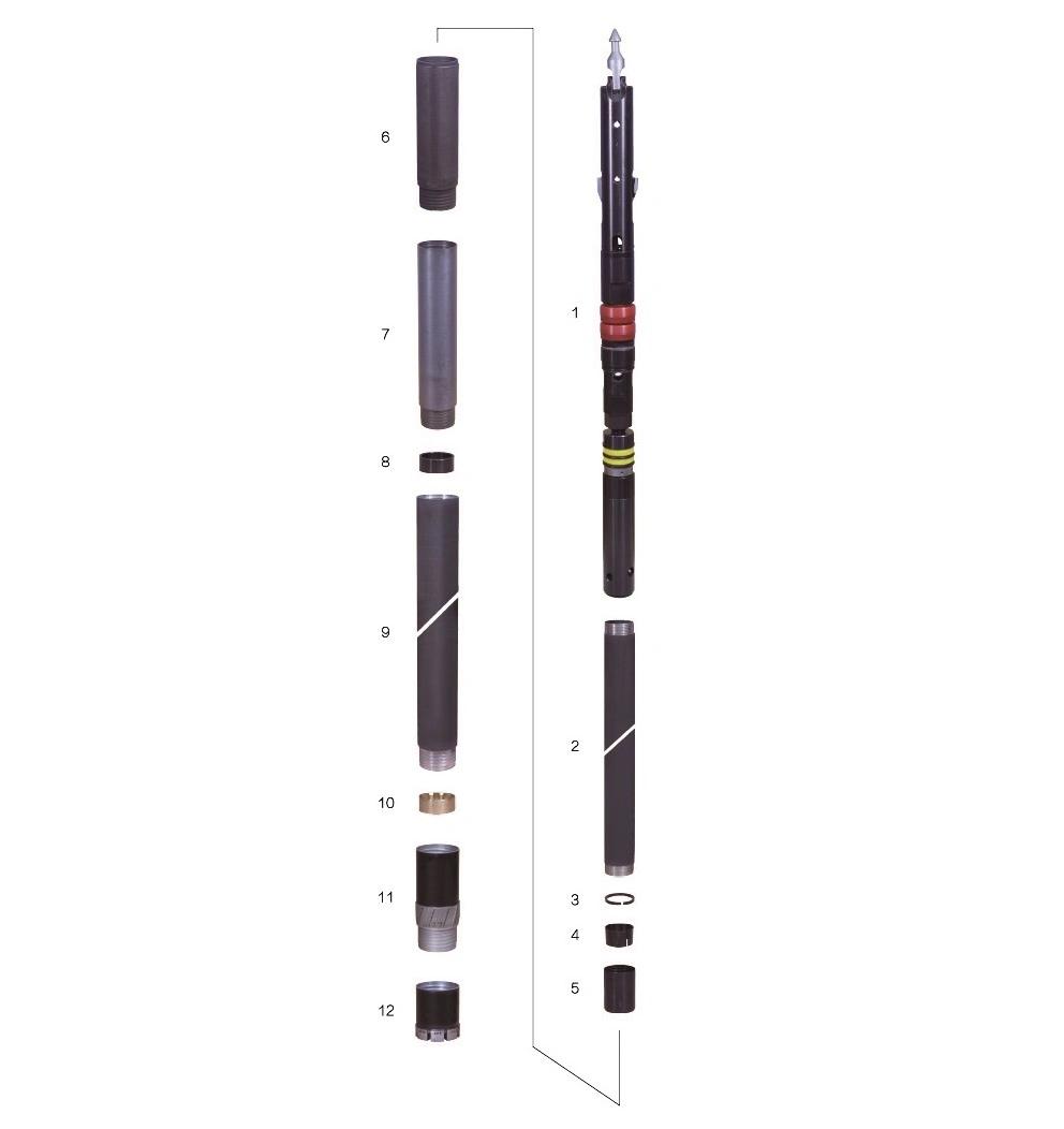 Overshot Bq Nq Hq Pq Wireline Core Drilling System