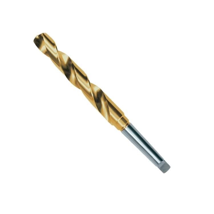 HSS Taper Shank Drills Bit Fully Ground Titanium Coated