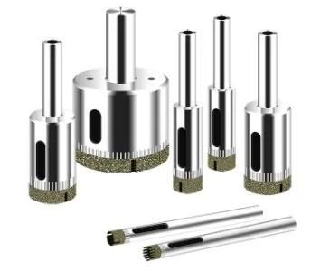 Diamond Hole Saw with Round Shank for Glass&Ceramic