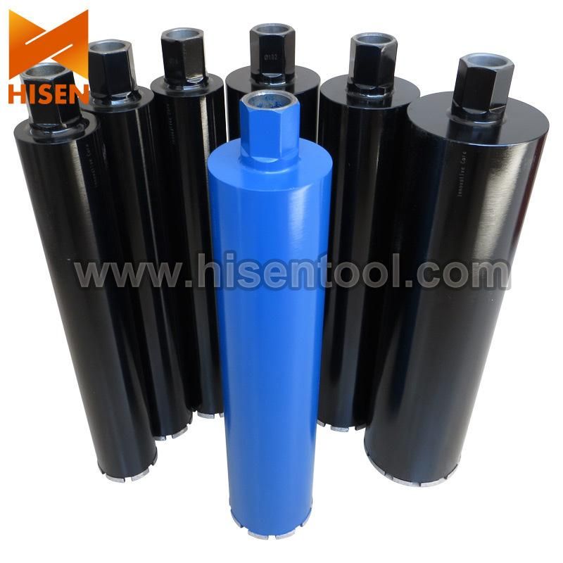 Laser Welded Diamond Core Drill Bits for Reinforced Concrete