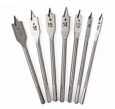 High Carbon Steel Hex Handle Woodworker Flat Drill Bits 40mm