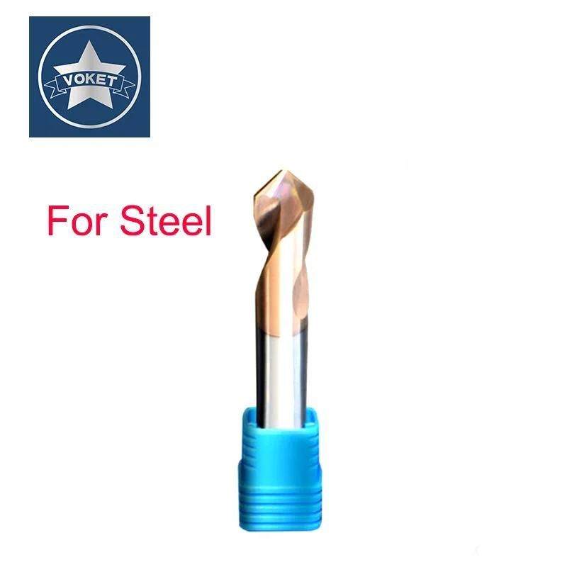 90 Degree Carbide Steel Pointed Spot Drill Chamfering Knife 1 2 3 4 5 6 7 8 9 10 12 mm for Machining Hole Chamfering Tool