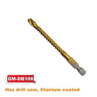 HSS Saw Drill- Titanium Coated