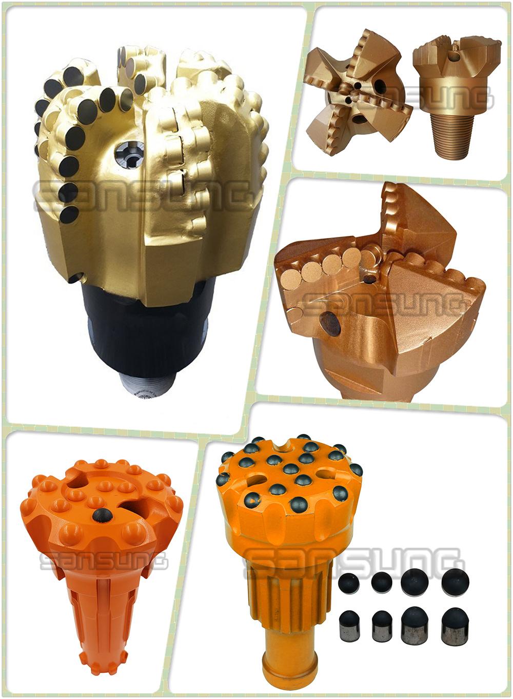 Tungsten Carbide Substrate PDC Cutters Coal Mining Cutters