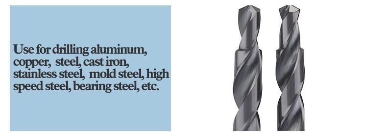 Bfl Tungsten Carbide 2 Flutes Special Step Drill Bits, Carbide Customized Step Bits for Steel