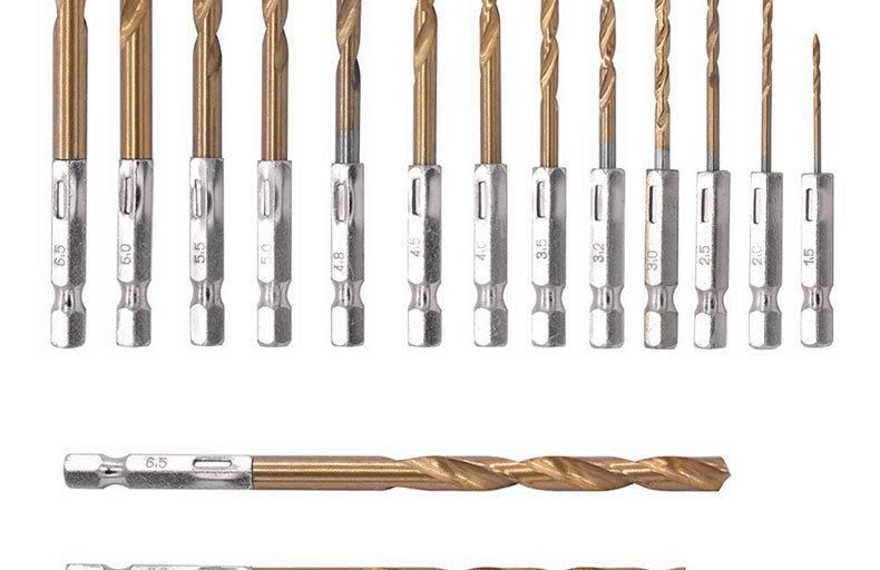 Hex Shank HSS Twist Drill Bit