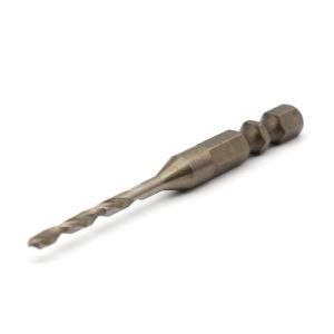 Power Tools Drill HSS Drills Bits Coffee Coating Double R Hex Shank Twist Drill Bit