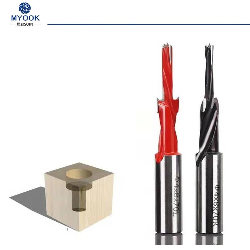 CNC Woodworking Alloy Step Drill Step Drill Busbar Drill Drill Bit Sinking Head Hole Left and Right Side of The Hole