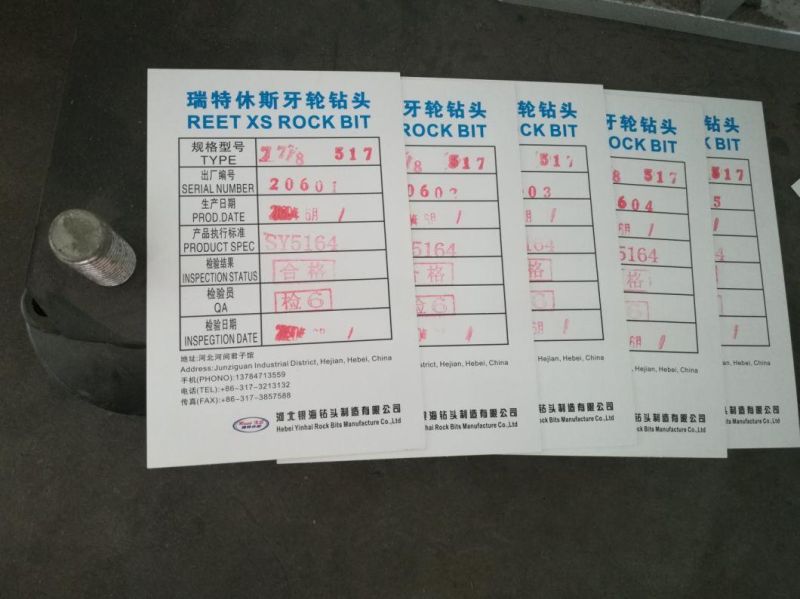 7 7/8 Inch IADC517 Tricone Bit/Rock Drill Bit/Roller Cone Bit Manufacturer Produces