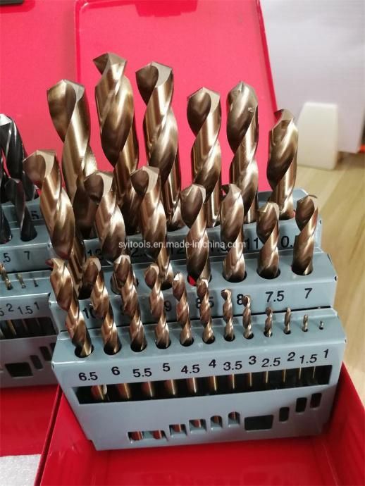 DIN 338 HSS M35 Shank Drill Bits with 5% Cobalt