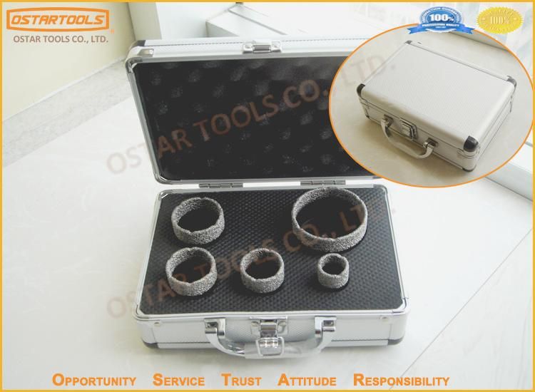 M14 Vacuum Brazed Dry Tile Diamond Core Drill for Granite