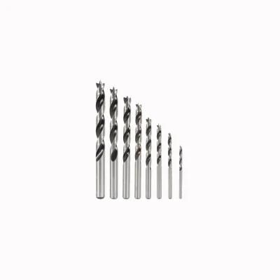 Best Quality Carbon Steel Woodworking Drill Bit with Black and White Finish