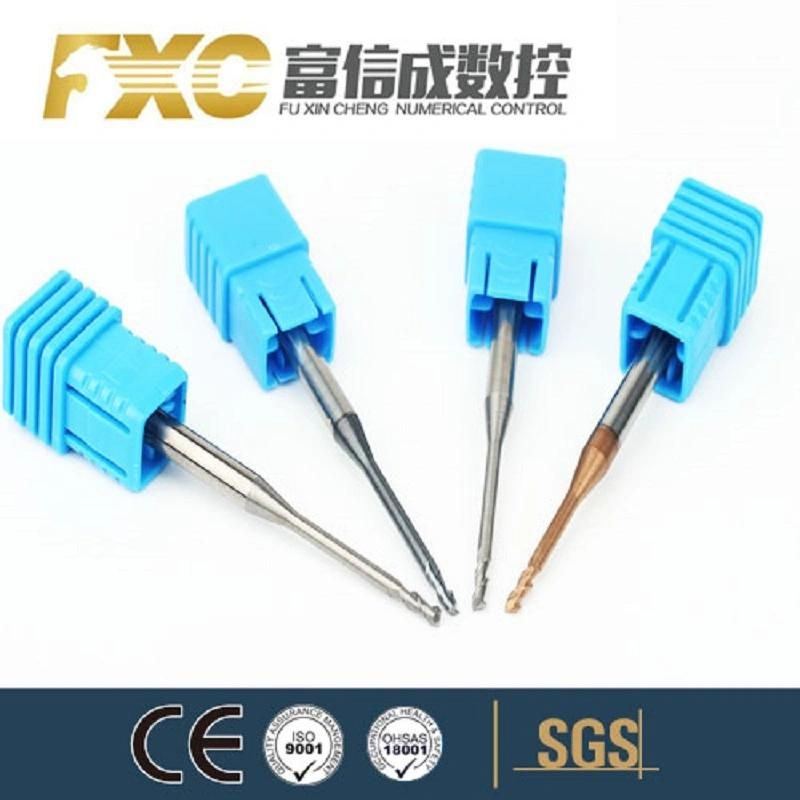 High Precision Solid Carbide Long Neck 3 Flutes Milling Cutter for Steel