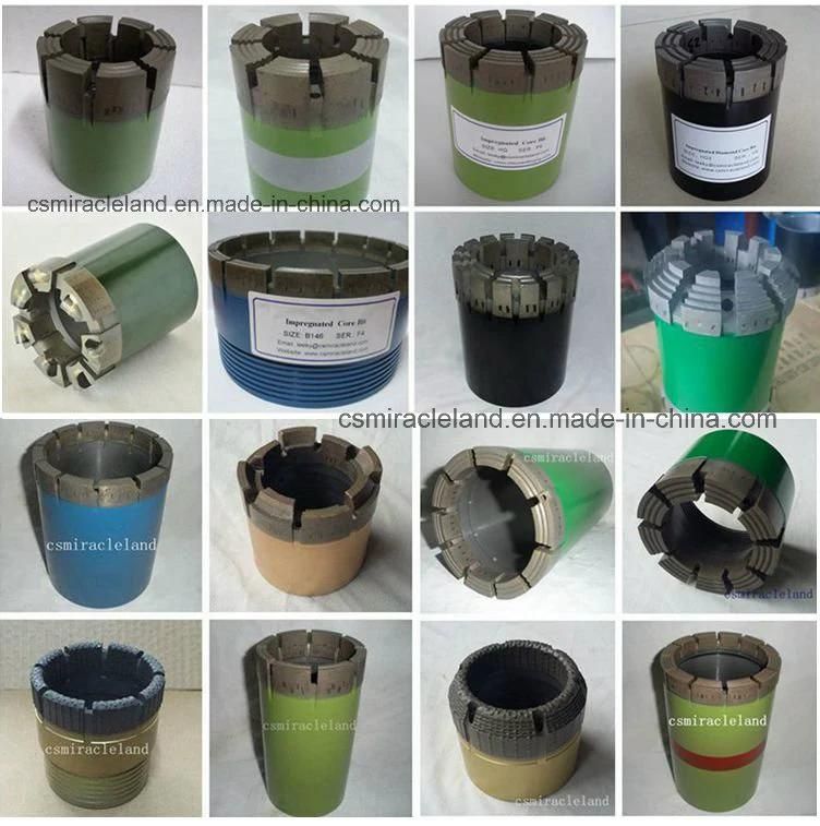 Mineral Exploration Diamond Core Drill Bits (BQ NQ HQ PQ T2 T6)