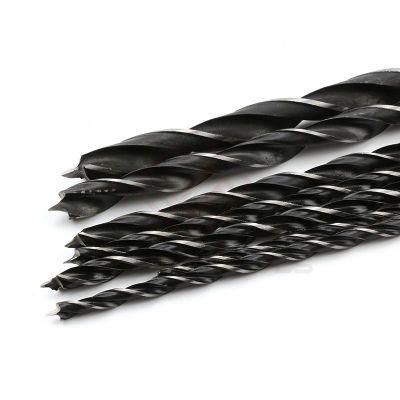 7PC 12&quot; 300mm Brad Point Drill Bits Set Tools Wood Boring Extra Long Drill for Woodworking 4/5/6/7/8/10/12mm