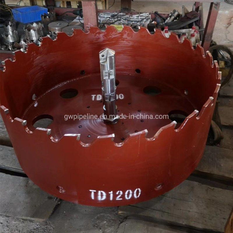 Factory Price Tcc200 M42 Bi Metal HSS Hole Saw Cutter for Hot Tapping