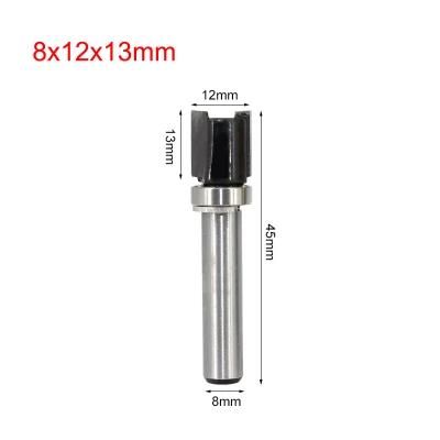 Woodworking Tool Tungsten Carbide Tips 8mm Shank Wood Router Bit Wood Milling Cutter (SED-WRB8)