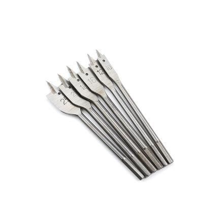 Fast Drilling Hex Shank Heavy Duty Spade Flat Wood Drill Bit for Wood Drilling